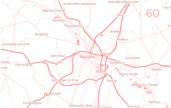 Carte de Beauvais